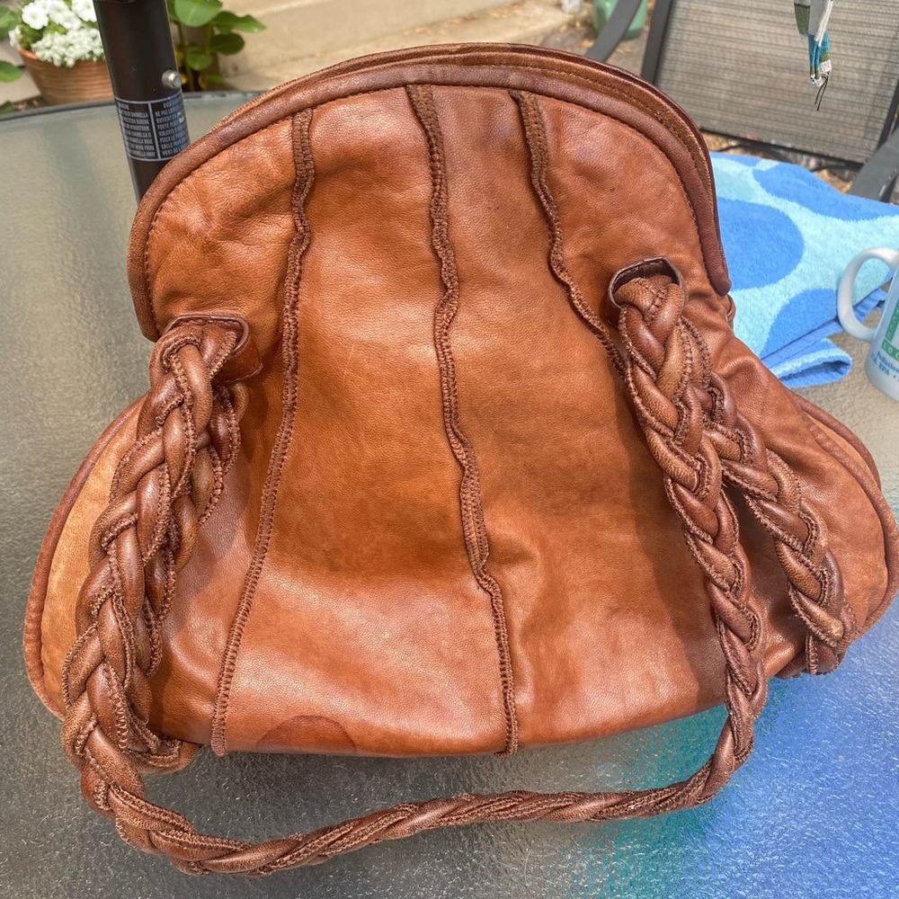 HOBO lamb skin bag. paid $275. Perfect interior so many pockets!.